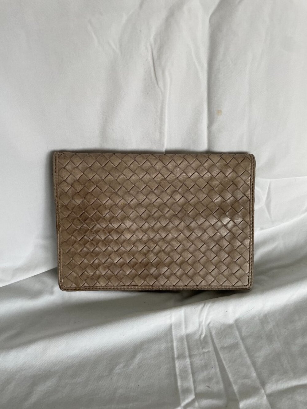 Bottega Veneta Woven Leather Clutch